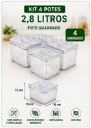 Organizador FreshBox para Geladeira