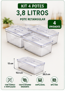 Organizador FreshBox para Geladeira
