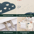 Caixa Organizadora Flexível Closet Roupa Cobertor Casacos Armário