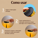 Luminária de Mesa LED 3 em 1 Recarregável