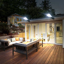 Refletor LED Solar com Sensor de Movimento autonomia 12hrs