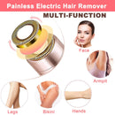 Facial Hair Remover for Women - as Seen on TV Painless Face Shaver - Electric Hair Removal Device for Face Lips Peach Fuzz