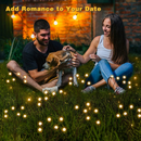 Luz Solar Vagalume De Led Luzes de Enfeite Ao Ar Livre À Prova D'água Para Jardim Encantada