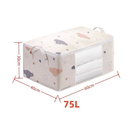 Caixa Organizadora Flexível Closet Roupa Cobertor Casacos Armário