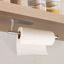 Porta Papel Higiênico/Toalhas de Papel Autoadesivo Duro Aço Inoxidável para Banheiro Cozinha
