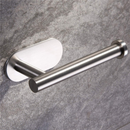 Porta Papel Higiênico/Toalhas de Papel Autoadesivo Duro Aço Inoxidável para Banheiro Cozinha