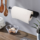 Porta Papel Higiênico/Toalhas de Papel Autoadesivo Duro Aço Inoxidável para Banheiro Cozinha