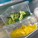 Kit Marmitas Fitness 900ml com Travas Laterais - Plástico Reutilizável, Alimentos, Organizadoras.