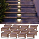 Luminária Led Arandela Solar Branco Quente IP65 Externo Preto Balizador Sobrepor VENTO