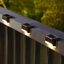 Luminária Led Arandela Solar Branco Quente IP65 Externo Preto Balizador Sobrepor VENTO